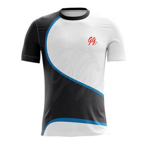 Camiseta de sublimación deportiva de diseño personalizado de secado rápido 100% poliéster hecha en Pakistán camiseta de sublimación deportiva - Product Image 1