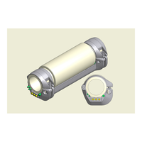 Protecteur de câble de couplage croisé SIVAM CCCP pour tube 4-1/2 pour toute taille de ligne de contrôle et câble rond ESP