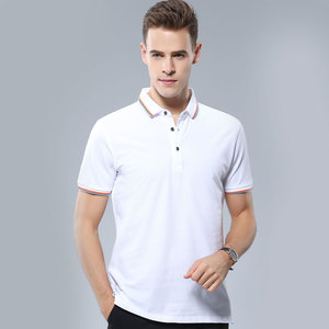 Polo avec logo brodé sur mesure T-shirts & polo pour hommes marque de sport privée T-shirt de golf uni pour hommes livraison DDP - Product Image 1