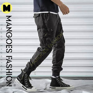 Pantalones Cargo Tácticos Casuales con Diseño Ripstop, Cintura Media, Cierre de Cremallera, Tela Oxford para Operaciones de Campo y Almacenamiento de Equipo - Product Image 3