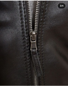 Blouson de moto personnalisé haut de gamme pour homme en cuir véritable, respirant et coupe-vent, idéal pour l'hiver - Product Image 4