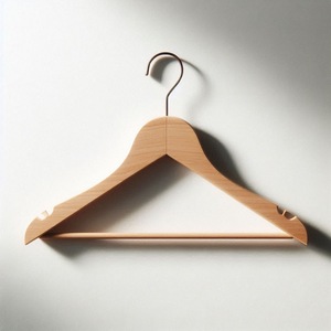 Luxury Branded Wood Suit Hangers for Elegant Display Wooden Hanger - Product Image 2