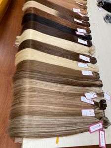 ผมต่อเป็นลอนแบบธรรมชาติและสีบลอนด์ผมสองชั้น - Product Image 4