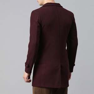 Vente en ligne Qualité incroyable Manteau le plus exigeant pour hommes High Street Plus Size Manteau long décontracté pour hommes à la mode - Product Image 3