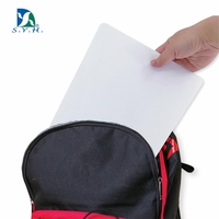 Pizarras Blancas Reutilizables, Lavables, Plegables, Flexibles, de Alta Calidad, Personalizadas, de 9x12 Pulgadas, Superficie Lisa, Grosor de 1 mm