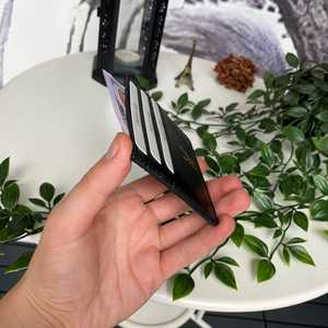 Tarjetero y billetera delgados de cuero genuino Ducal, diseño ultradelgado - Product Image 4