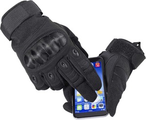 Guantes tácticos para hombre con protección de nudillos para entrenamiento táctico al aire libre en diseño personalizado guantes tácticos de dedo completo - Product Image 3