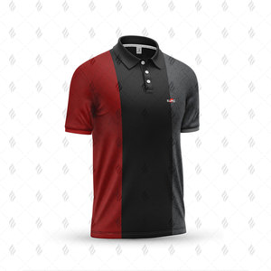 T-shirt personnalisé pour homme par sublimation, impression personnalisée, manches courtes, tricoté, uni, écologique, anti-humidité, adapté - Product Image 5