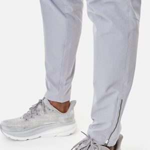 Ensemble de survêtement coupe-vent personnalisé tendance pour hommes, fermeture éclair, vêtements de sport, matière douce et respirante, veste et pantalon, avec OEM - Product Image 5