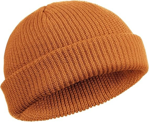 Moda de invierno Waffle Beanies Logo Men Beanie Hat Waffle Knit Beanie con etiqueta privada/etiqueta tejida hecha en Pakistán - Product Image 3