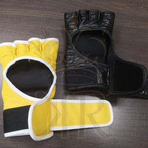Gants en cuir MMA personnalisables de haute qualité pour un entraînement confortable aux arts martiaux et à la boxe - Product Image 6