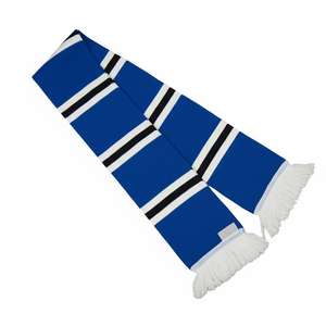 Écharpes de sport en tricot 100% personnalisées, longues, services OEM, design personnalisé, double face, écharpes de football, écharpes pour fans, durables - Product Image 4