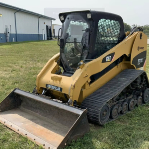 Chargeuse compacte sur chenilles Caterpillar 277C, diesel, hydraulique à haut débit |   Équipement de construction à chenilles en caoutchouc - Product Image 3