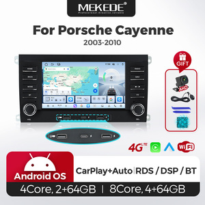 Reproductor de Navegación para Auto MEKEDE Serie K con Android 15, 4 y 8 Núcleos, para <span class=keywords><strong>Porsche</strong></span> Cayenne 2003-2010, Radio RDS, GPS - Product Image 1