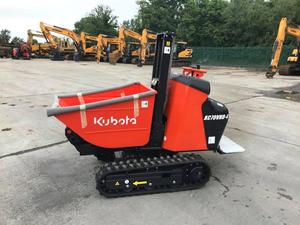 Livraison gratuite, certifié CE EPA, mini-dumper sur chenilles Kubota KC7OVHD-4, mini-transporteur sur chenilles, mini-dumper hydraulique à basculement - Product Image 4