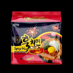 [ALIMENTATION AFES] Meilleure vente instantanée Ramen Ramyeon Corée nouilles instantanées épicées ou douces 4 pièces dans 1 paquet - Product Image 3