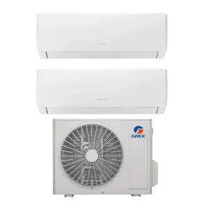 Condizionatore d'Aria Inverter Split Gree Pular Wi-Fi 18.000 BTU + 18.000 BTU A++ con Gas R32 GWHD(28)NK6OO - Product Image 1