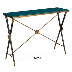 Mobilier décoratif de luxe pour salon, aspect moderne, base en verre avec dessus en marbre, pour table d'appoint de luxe à l'aspect moderne - Product Image 3