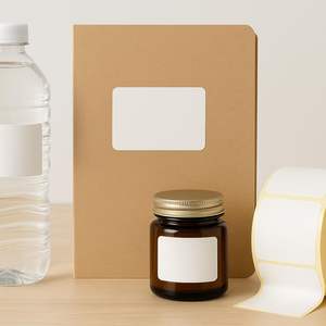 Etiquetas térmicas 72000 de alta calidad, 50x30mm, blanco, 40 rollos para impresión térmica, etiquetadoras duraderas - Product Image 3