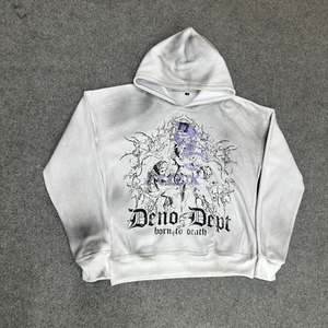 Prefecto corte diseño personalizado más demandado cremallera Sudadera con capucha Digital impreso 100% algodón invierno hecho en fábrica precio barato hombres - Product Image 6