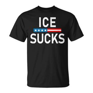 T-shirt per supportatori degli immigranti Ice Sucks - Design promozionale - Product Image 1