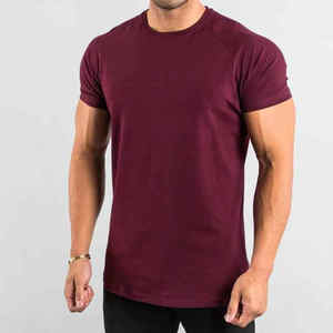 เสื้อยืดกีฬาผู้ชายโพลีเอสเตอร์แห้งเร็วขายส่ง รับทำโลโก้ OEM - Product Image 4