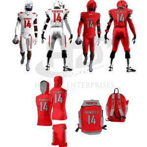 Uniforme de fútbol americano hecho a medida de estilo único, uniforme de fútbol americano fabricado en Pakistán - Product Image 1