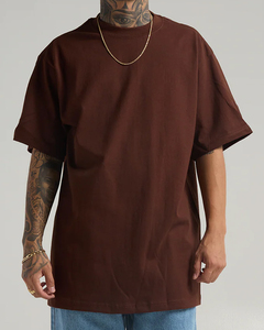 Moda personalizada boxy fit camisetas de gran tamaño streetwear unisex algodón OEM logo proveedor para marcas de ropa al por mayor - Product Image 1