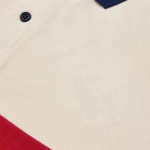 เสื้อโปโลสำหรับผู้ชายดีไซน์ใหม่ผ้าถักพิมพ์โลโก้ตามสั่ง - Product Image 3