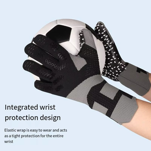 Gant de gardien de but antidérapant pour enfants et adultes très vendu en plein air Gants de profession Gants de gardien épais en latex allemand - Product Image 2