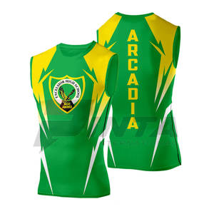Uniforme de pista de poliéster con servicio OEM, ropa deportiva, conjuntos para correr, uniforme transpirable de pista y campo - Product Image 6