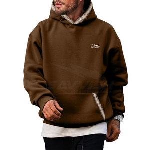 Nouveauté, sweats à capuche surdimensionnés de couleur personnalisée, matière durable, sweats à capuche surdimensionnés de haute qualité - Product Image 1