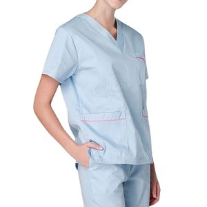 Uniforme Médico de Alta Calidad para Mujer |   Uniforme Médico Personalizado, Uniformes de Enfermería |   Conjunto de Uniforme Médico de Alta Calidad |   Venta al por Mayor OEM - Product Image 1