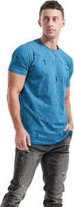 Wholesale Unisex <b>Tie</b> Dye Print Short Sleeve T-Shirt 100% Cotton Casual Breathable Summer Design for Men - Product Image 5