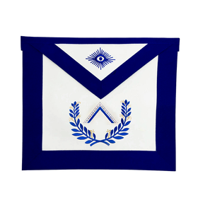 Wholesale Product Masonic Master Mason <b>Machine</b> Embroidery Apron Freemasons Aprons for Regalia Products - Product Image 1