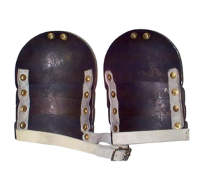 อุปกรณ์ป้องกันขาแบบตะวันตกเกราะใช้งานได้ในยุคกลางดีไซน์วินเทจยุคกลาง - Product Image 2