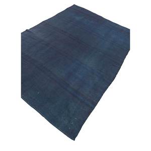 Alfombra de Lana Tejida Plana Azul Nayaab Paem-820, Rectangular a Rayas de 9x12, para Sala de Estar, Decoración Juvenil y Uso en Pasillos - Product Image 2
