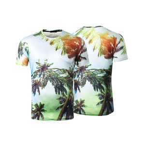 Camiseta China barata Camisetas gráficas impresas personalizadas Camiseta personalizada Camiseta de poliéster de sublimación - Product Image 3
