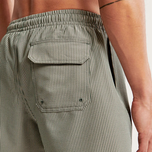 Short de bain en molleton personnalisé de style High Street pour hommes-Service OEM de vêtements de plage d'été à séchage rapide - Product Image 4