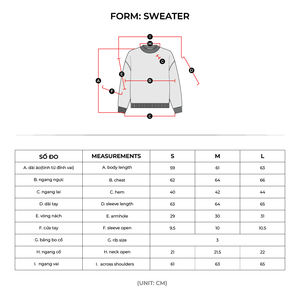 เสื้อสเวตเตอร์คอกลมสำหรับผู้ชายเสื้อสเวตเตอร์ผ้าฝ้าย100% แบบสวมหัวความยาวปกติ410กรัม - Product Image 3