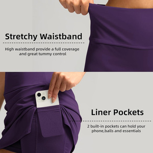 Short de golf respirant pour femme avec tissu extensible imprimé personnalisation OEM pour les cadeaux et promotions de marque d'équipe - Product Image 5