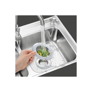 In acciaio inossidabile 2 pezzi di scarico per lavello rotondo da cucina, foro del lavandino del bagno