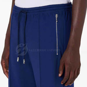 Pantalones Deportivos Casuales de Lona Gruesa Estilo Hip Hop con Bolsillos con Cremallera y Estampado Personalizado para Hombre - Product Image 6