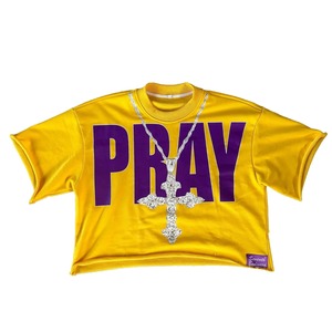 Factory Direct Custom Men's Polyester/Cotton T-Shirt Oversized <b>Drop</b> Shoulder Heavyweight Jersey Boxy Cut Cropped Fit Front - Product Image 5