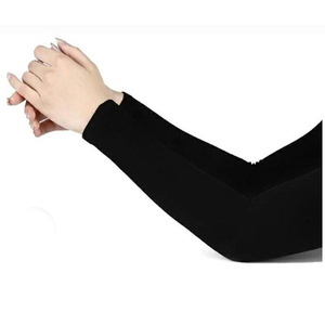 ชุดอุปกรณ์ให้ความอบอุ่นแขนไนลอนสแปนเด็กซ์ไร้รอยต่อใช้ได้ทั้งชายและหญิงดีไซน์ใหม่ชุดการบีบอัดที่แตกต่างกันขายดีรองรับระบายอากาศ - Product Image 1