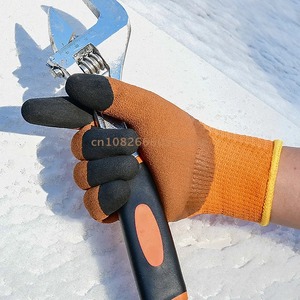 Gants de ski pour hommes et femmes, coupe-vent, chauds, imperméables, écran tactile, polaire, antidérapants, fermeture magnétique, légers, pour snowboard - Product Image 4