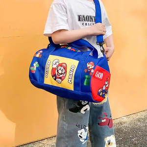 For Super <b>Mario</b> Bros Tote <b>Bag</b> with Umbrella Promotional Customizable Design - Product Image 2