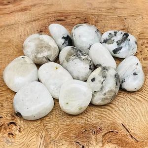 Piedra lunar arcoíris natural personalizada al por mayor, piedra preciosa suelta caída, material de cuarzo disponible en tamaño y forma a granel - Product Image 4