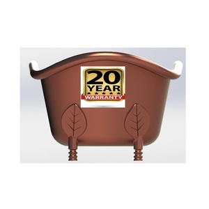 Accesorios de baño y cocina Bañera de cobre estilo antiguo disponible a precio asequible Bañera de cobre - Product Image 1