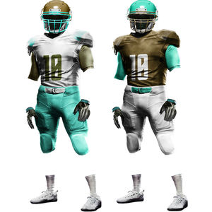 Vente en gros 2024 sur mesure OEM nouveau design uniforme de football américain séchage rapide respirant confortable avec logo et taille personnalisés - Product Image 1